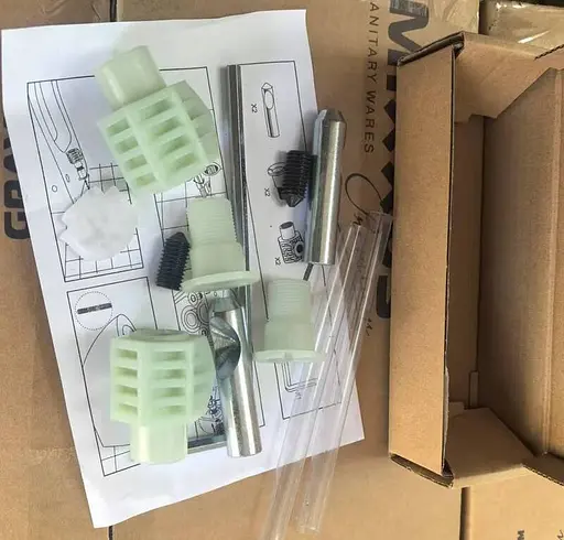 Унитаз подвесной Mixxus Premium Topper-0303-R gray 495x370x350 мм Rimless MP6657, Графит - фото 7