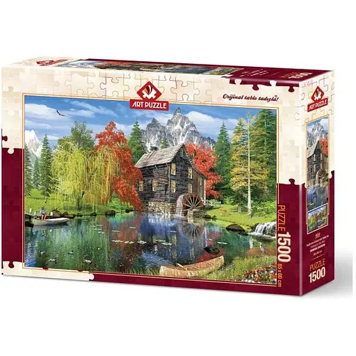 Пазл Art Puzzle Рыбалка у мельницы 1500 эл. (4550)