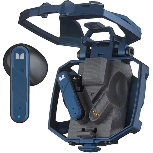 Навушники Monster Bluetooth XKT09 Wireless Bluetooth 5.2 Gaming earbuds 300mAh сині