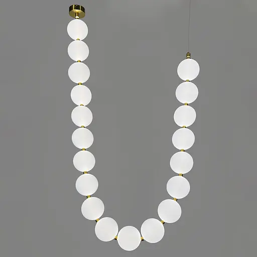 Люстра із серії Perla на 19 кульок Ø 15 см 330 см 3 світлових режими | Line F | Арт. MBJ11-3200 - фото 5