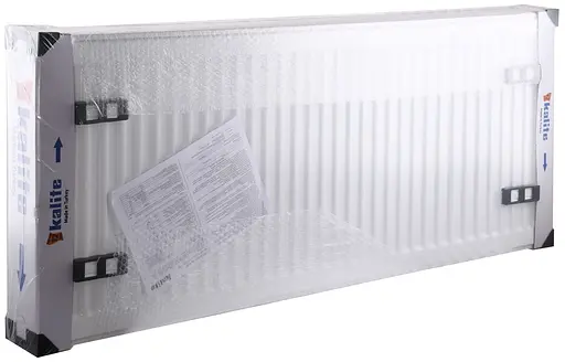 Радіатор сталевий панельний Kalite 22 низ/справа 500x1200 (без INNER) 000022646, Білий - фото 2