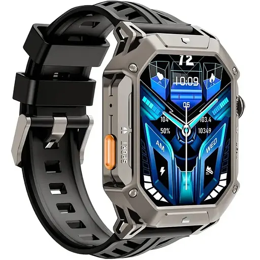 Часы Oukitel BT80 Grey - фото 3