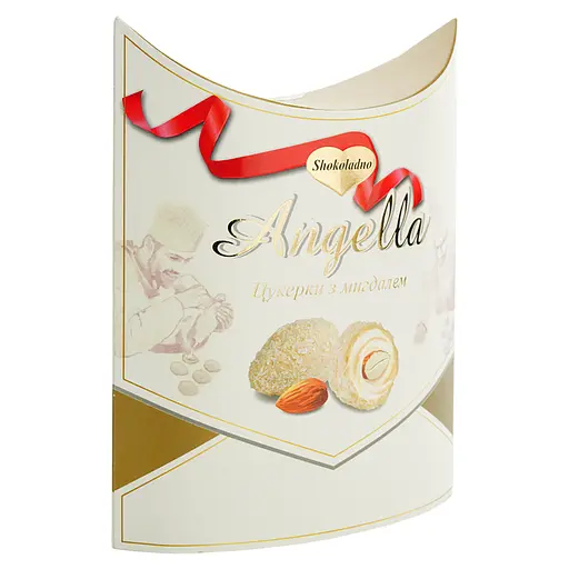 Конфеты Shokoladno Angella с цельным миндалем 195 г   - фото 2