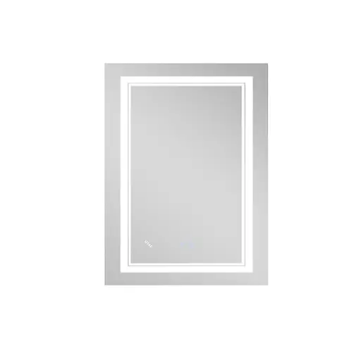 Зеркало Qtap Cardinal 600x800 с LED-подсветкой Touch, с антизапотеванием, с диммером температуры цвета (3000-6500K) Reverse QT0478C6080 - фото 4