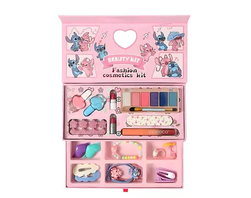 Дитяча косметичка-шкатулка Стіч з аксесуарами (LD6155-1) - фото 2