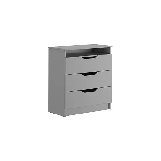 Комод в спальню MebelStar 800 Лилу 81x40x89 см Аляска белый (MBS-1301) - фото 5