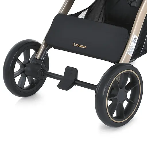 Детская прогулочная коляска-книга El Camino ME 1053G-2 Dynamic Pro Special Pink Розовая - фото 9