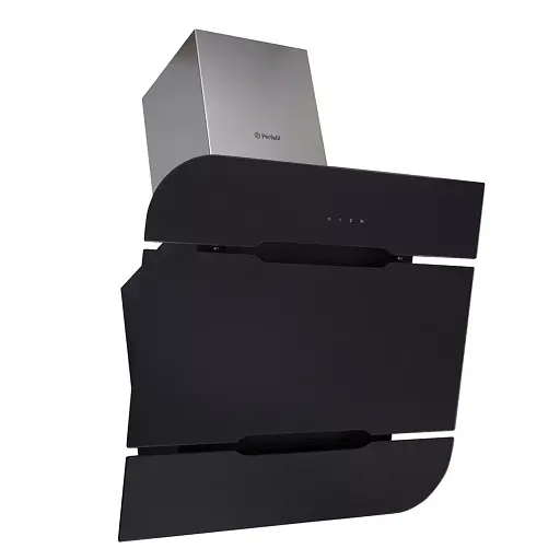 Вытяжка декоративная наклонная Perfelli DNS 6793 B 1100 BL LED Strip - фото 2