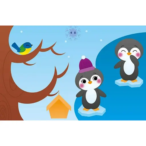 Набір для творчості "Аплікації наліпками Ведмежа" 1655004, 30 наліпок - фото 3