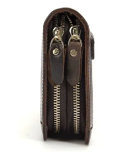 Чоловічий шкіряний клатч Vintage 21,5х12х4 см sum0012838 - фото 3
