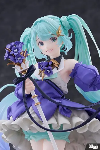 Коллекционная фигурка TAITO Вокалоид Хацунэ Мику Vocaloid Hatsune Miku Birthday 2024 Flower ver. 21 см T V - фото 2