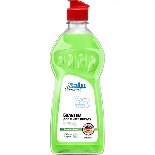 Бальзам для миття посуду Balu Зелене яблуко 500 мл