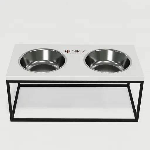 Hollky Base XL20 — миски на підставці для великих собак (2 × 1,8 л) - фото 6