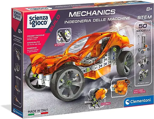 Інтерактивний конструктор 50 в 1 Лабораторія механіки - Clementoni 60595