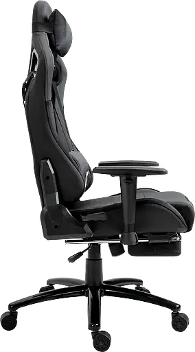 Геймерское кресло GT Racer черное (X-5108 Black) - фото 4