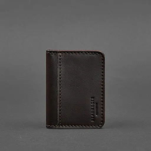 Кожаная обложка для ID-паспорта и водительского удостоверения 4.0 коричневая - фото 6