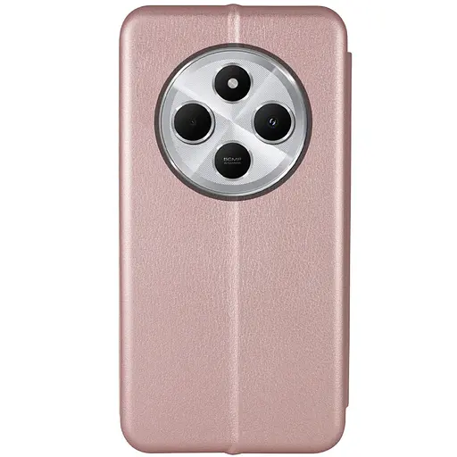 Чохол-книжка Epik шкіряний Classy для Xiaomi Redmi 14C/Poco C75 Rose Gold - фото 2