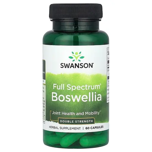 Босвелія Swanson Boswellia Double Strength 800 mg 60 caps (1086-100-35-0648434-20)