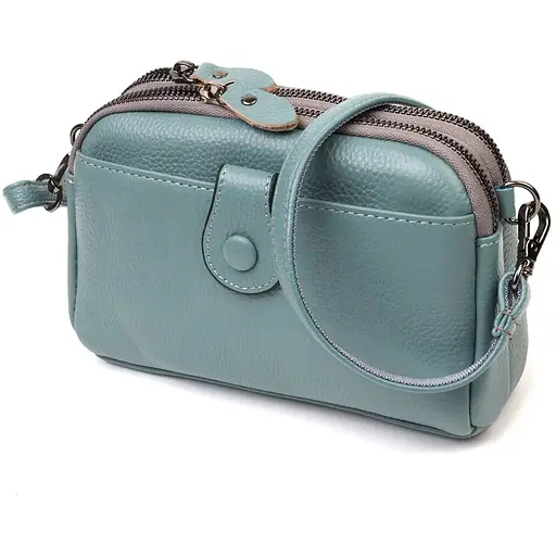 Клатч кожаный женский Vintage 19х12х7 см sum0022687 - фото 1