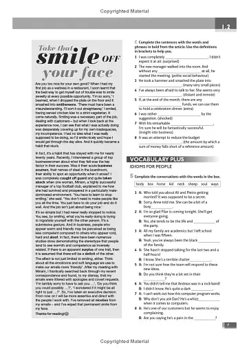 Speak Out. Advanced Workbook + key - фото 7