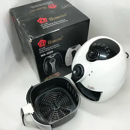 Аэро фритюрница Air Fryer DOMOTEC MS-3220 белый - фото 5