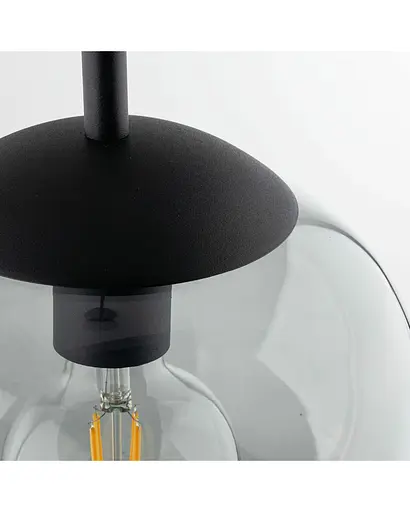 Підвісний світильник TK Lighting 5825 Vibe E27 1x15W IP20 Bk - фото 2