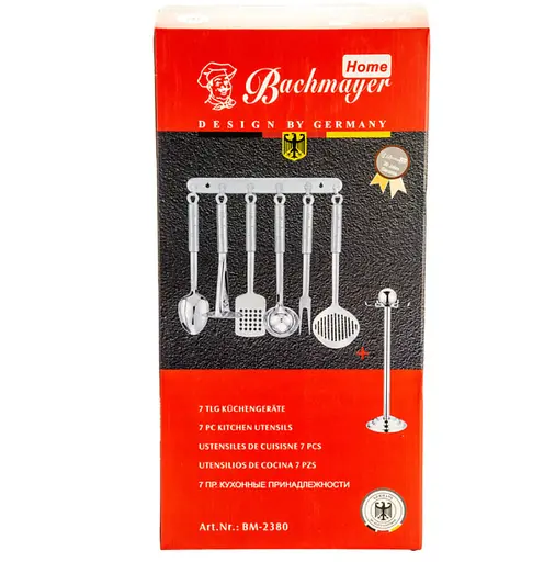 Набір кухонного приладдя на стійці Bachmayer BM-2380 із 7 предметів - фото 4