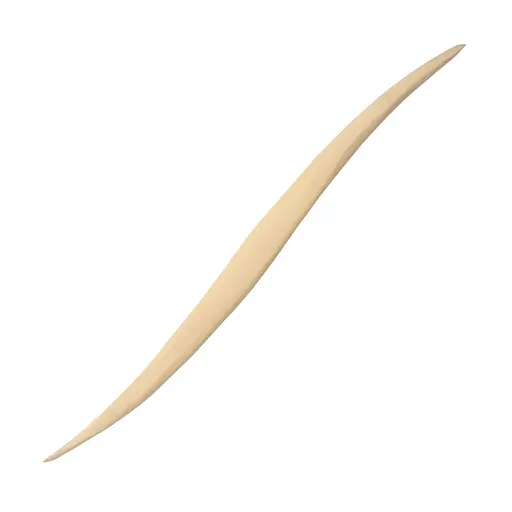 Стек скульптурний дерев'яний №19, 20.32 см - фото 1