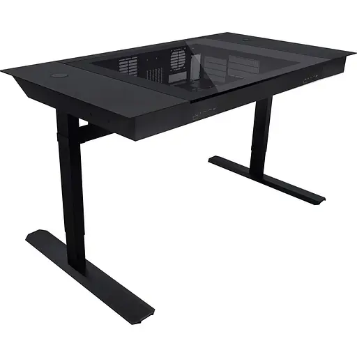 Геймерский стол Lian Li DK07X Gaming Desk Black (G99.DK07X.10EU) - фото 1