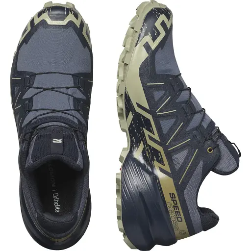 Кросівки Salomon outdoor Speedcross GTX 6 10 Grisai/Carbon/Tea - фото 5