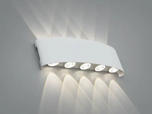 Фасадний LED світильник білий 4 промені 4 Вт - фото 1