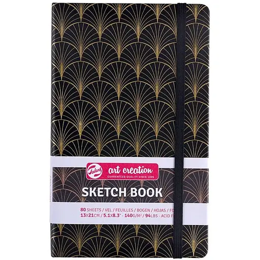 Блокнот для графики Royal Talens Art Creation А5 (13х21см) 140г/м2 80л Art deco - фото 2