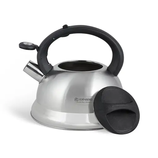 Чайник зі свистком з нержавіючої сталі 3.0 л Edenberg EB-1347 - фото 4