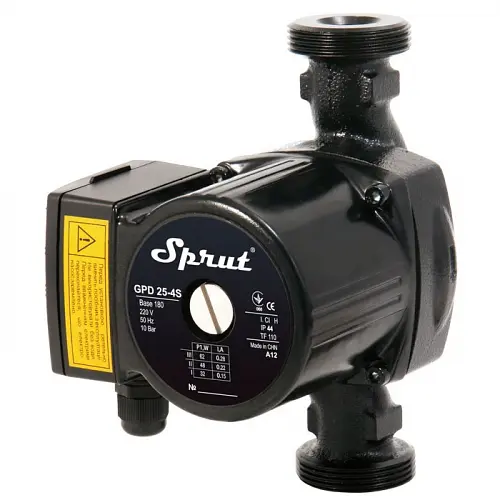 Циркуляционный насос Sprut GPD 25-4S-180 (приєднувальний комплект)