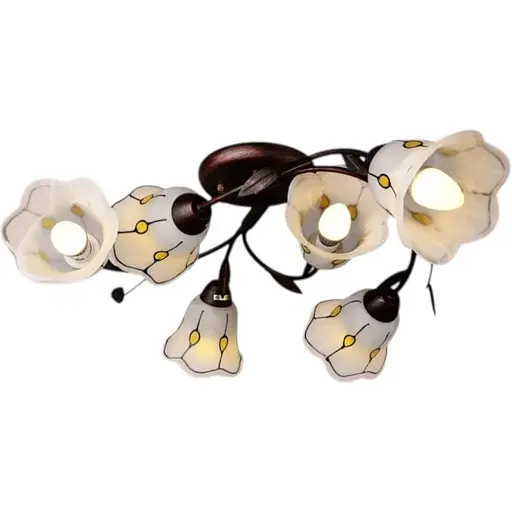 Люстра стельова Brille флористика E14 40W BR (LK-406C/6)