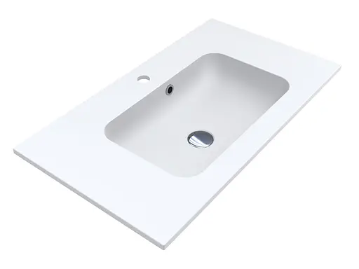 Умивальник Miraggio Della 800 mirasoft 0001070, Білий матовий - фото 4