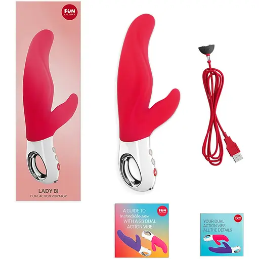 Вібратор-кролик Fun Factory Lady BI - фото 3