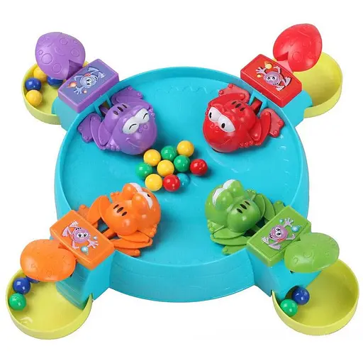 Настольная интерактивная игра Ummi 707-35 Feeding Frog Game Colorful - фото 1