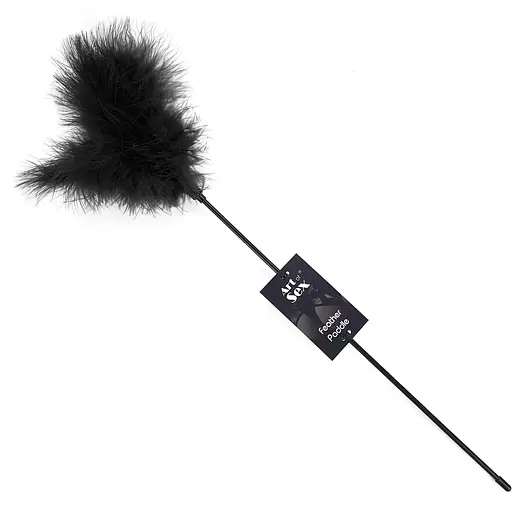 Лоскітка Art of Sex - FeaTher Paddle чорна