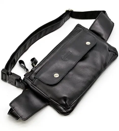 Шкіряна бананка Tarwa 24х15х3 см sum0025625 - фото 2