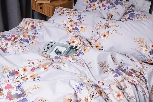 Набор наволочек Moon&Star Мікросатин Premium Spring Bouquet 60х60 см 2 шт - фото 3