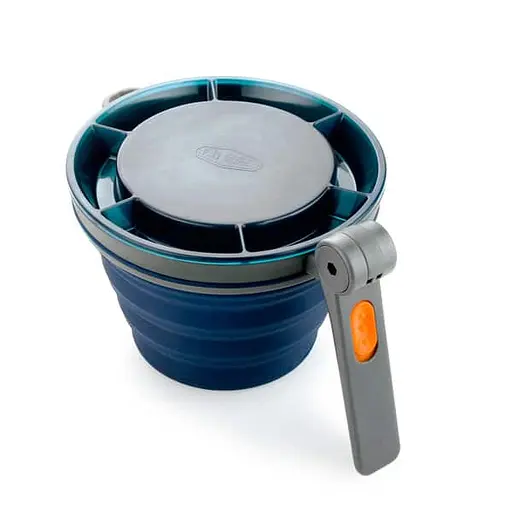Чашка GSI Outdoors Collapsible Fairshare Mug Синий (1099-79202) - фото 3