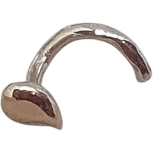 Золотая серьга-пирсинг в нос Dear. 1022