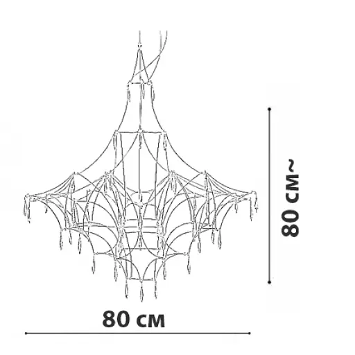 Підвісна люстра Friendlylight Mira M FL5138 - фото 3