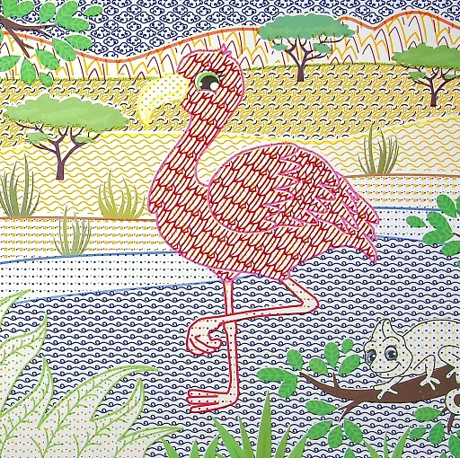 Водні розмальовки з наліпками. Тварини та птахи - фото 3