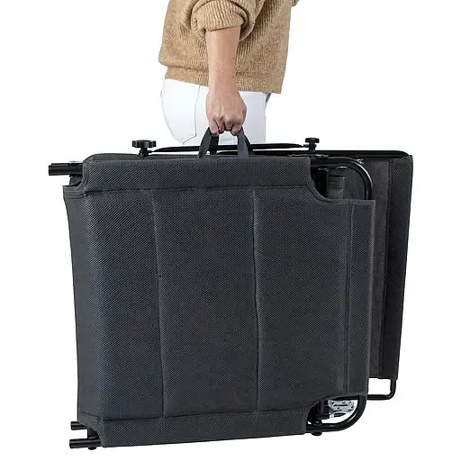 Кровать раскладная Bo-Camp Sunлounger с защитным экраном серая (DAS303260) - фото 7