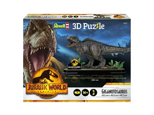 3D пазл Гігантозавр - Парк Юрського Періоду Jurassic World Dominion Revell 00240 - фото 3