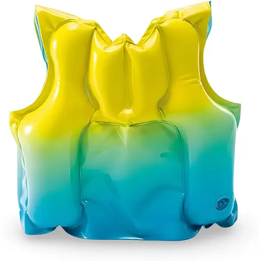 Дитячий надувний жилет Intex 59663 Блакитна лагуна. Розміром 40х30 см від 3х до 5ти років. - фото 3