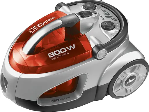 Пылесос контейнерный Sencor Alto 800 Вт НЕРА красно-серый - фото 5
