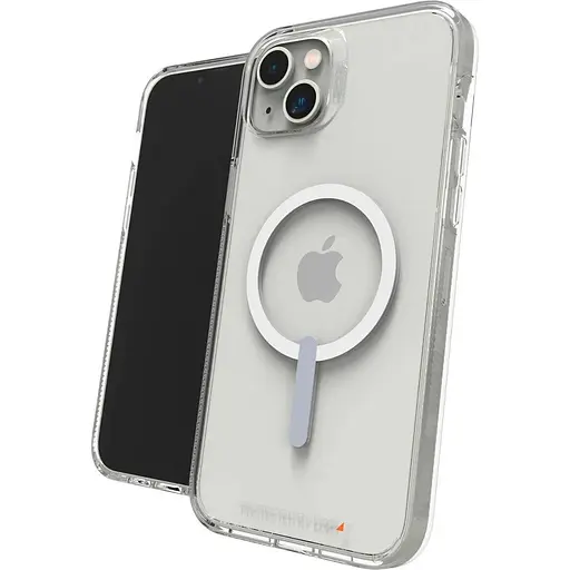 Оригінальний протиударний чохол Gear4 Crystal Palace MagSafe для iPhone 13 / iPhone 14 (6.1") Прозорий - фото 4